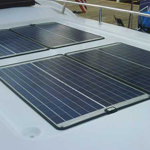 Boat Solar Panel Installation