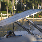 Fountaine Pajot Solar Panel Installation