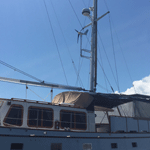 Silentwind Mizzen Mast Installation