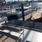 e Marine solar kit installed on a new Fountain Pajot 42